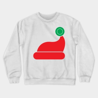 Santa Claus Hat Crewneck Sweatshirt